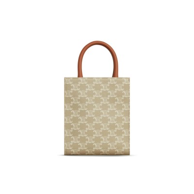 CELINE MINI TOTE IN CABAS PRINT 194372FLB.02GR (20.5*17*4cm)